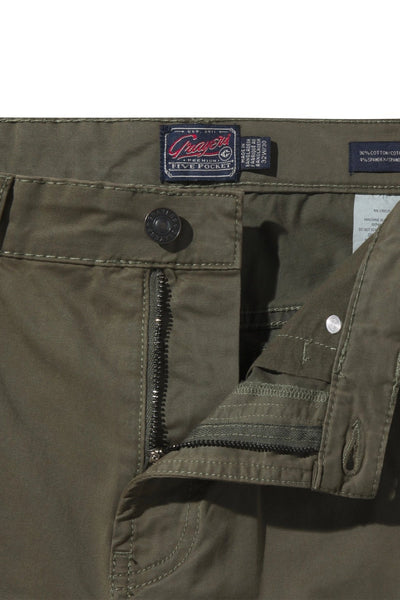 GRAYERS | Alternative Stretch Slim Fit 5 Pocket Pant - Olive Drab