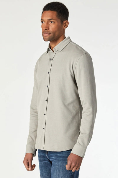 MAVI | Long Sleeve Button Up Shirt - Elephant Skin