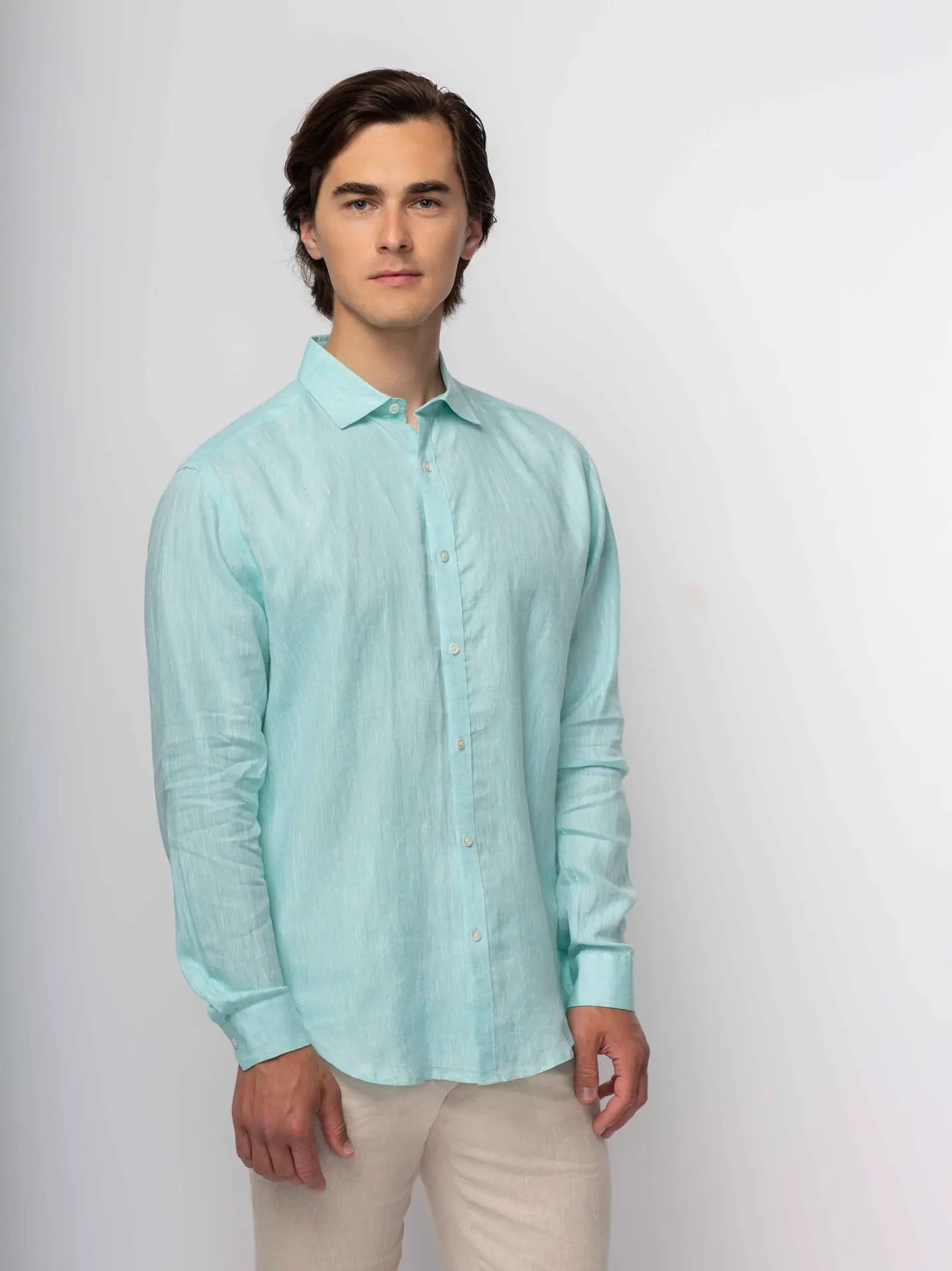 Stitch Note: On Island Time Linen Button Down Shirt