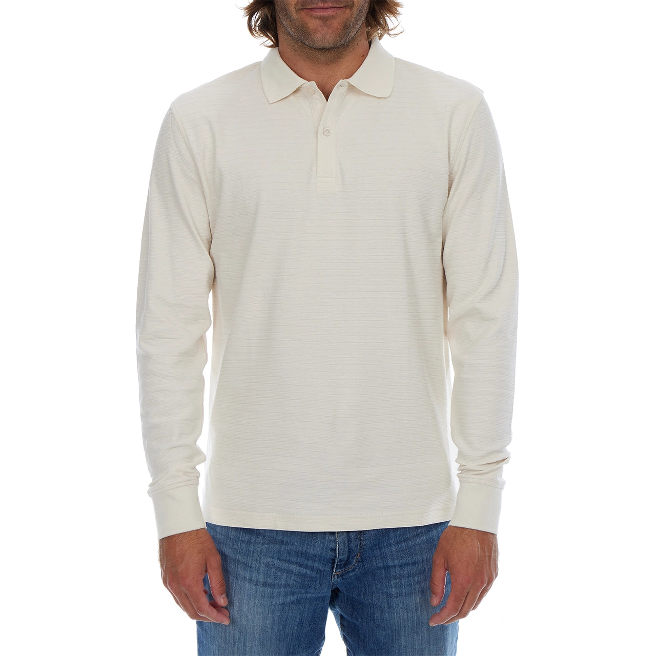 Zander Long Sleeve Polo
