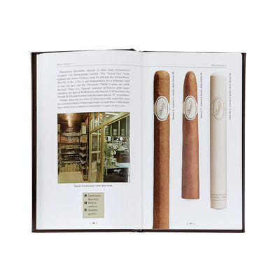 The Cigar Companion Brown Bonded Leather Book