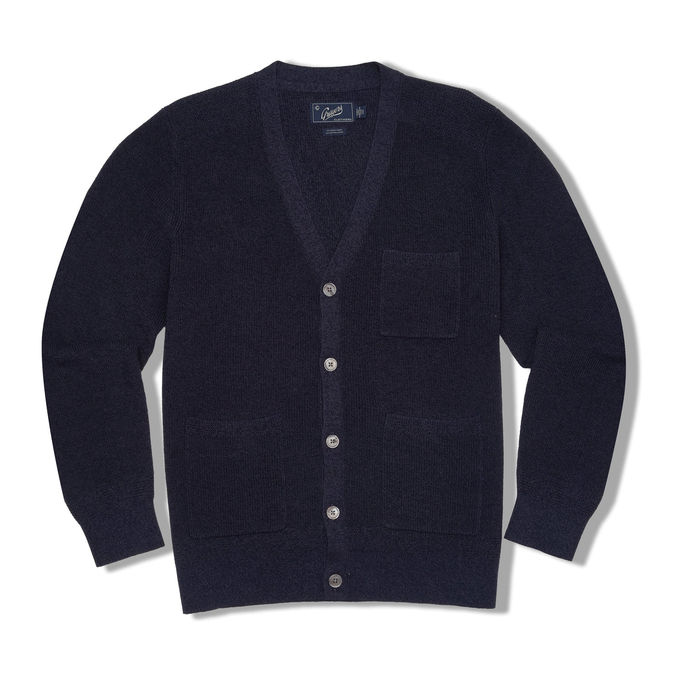 GRAYERS | Ramie Cotton Cardigan Sweater