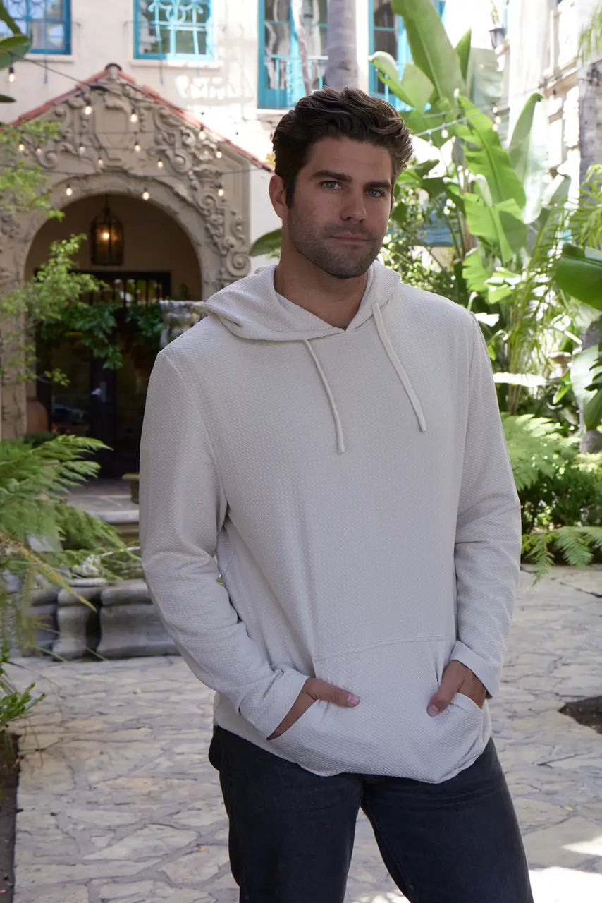 RYLAN TEXTURED HOODIE