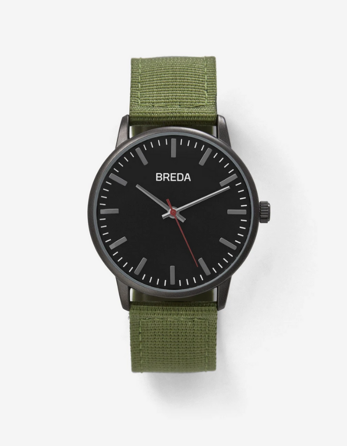 breda watches: valor green