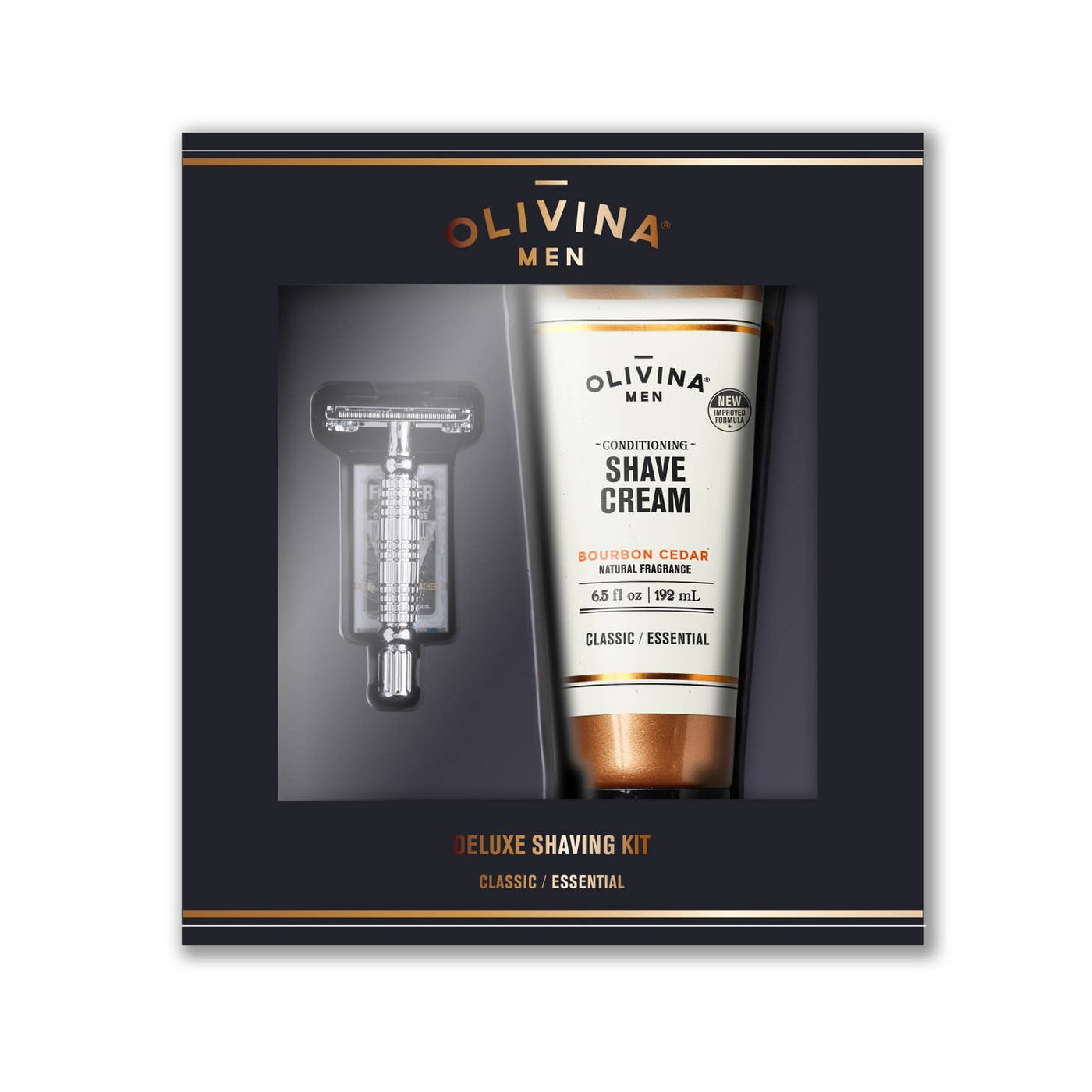 olivina: deluxe shave set