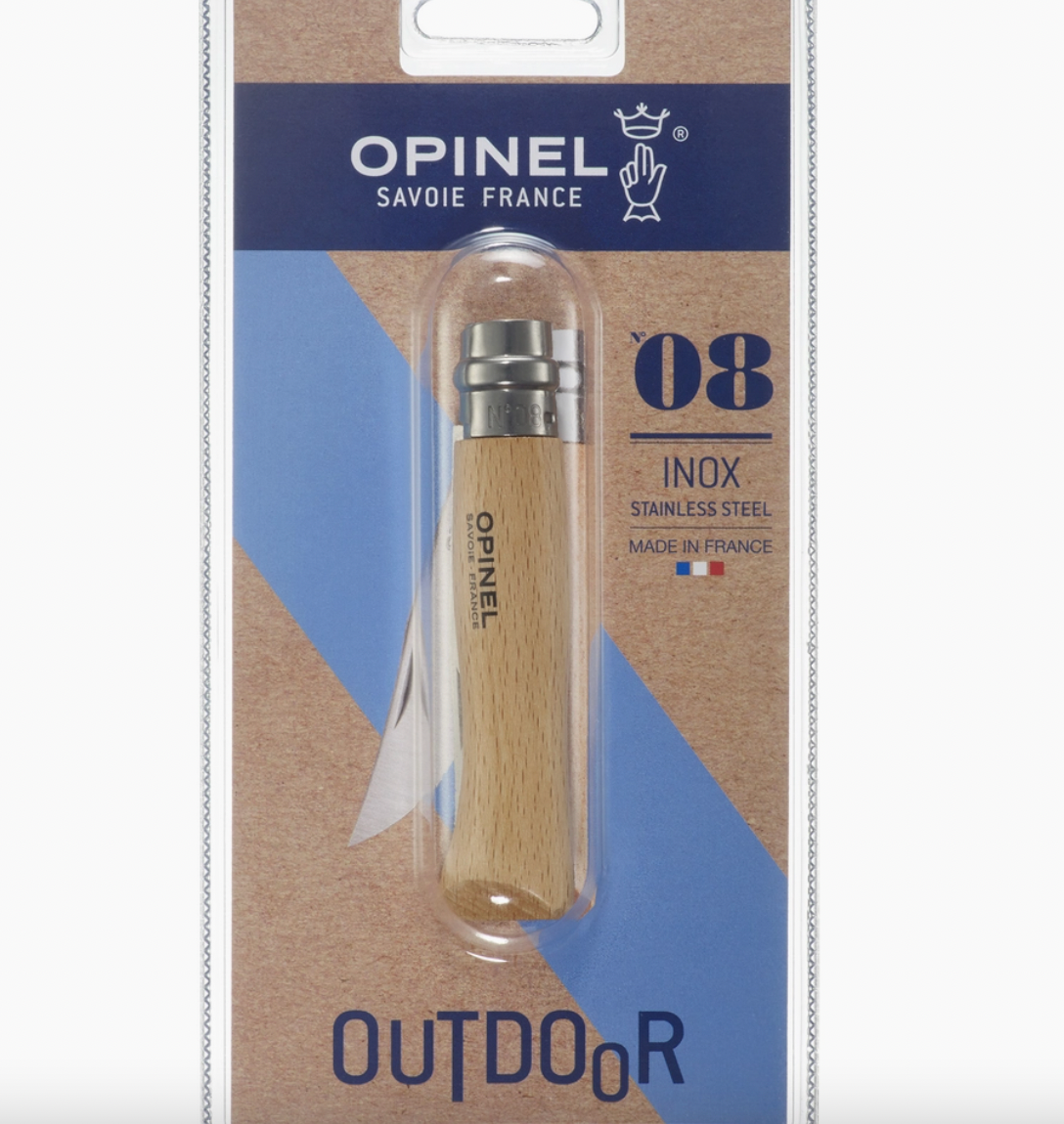 opinel: no.08 wild life folding knives